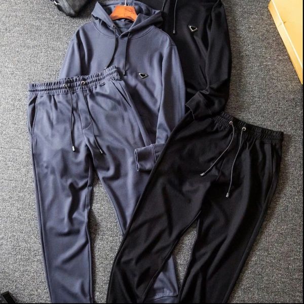 Kadınların eşofmanları iki parça setler kadın kapüşonlu ceket pantolonları Lady Slim Jumbers için Mektuplar Tarafı Kadın Trailsuit Autunmn Bahar Çekişleri