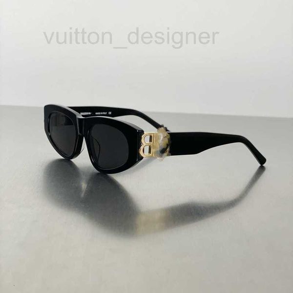 Sonnenbrillenrahmen Designer-Marken-Sonnenbrillen für Damen Double B Paris Cat Eye Damen High Edition Gold Letter Mirror Legs BB 2023 Neu 038X