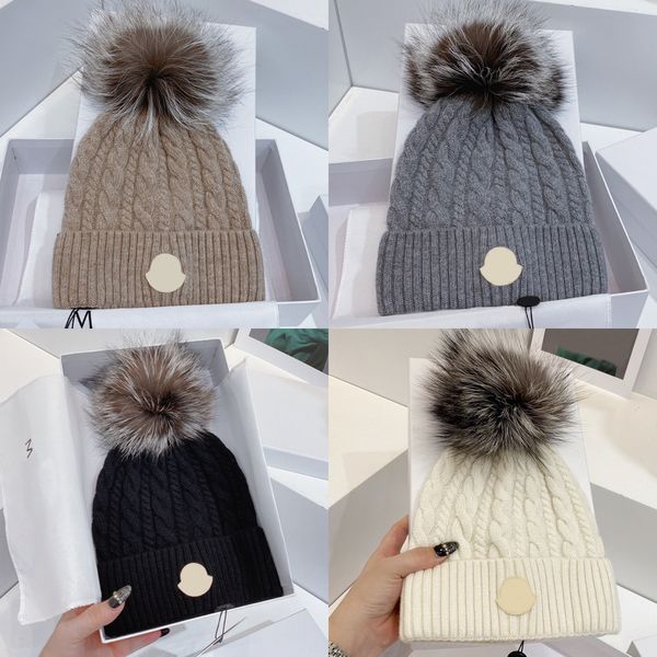 Mode Designer Beanie Männer Herbst Winter Hut Frauen Hohe Qualität 2023 Gestrickte Wolle Hut Luxus Gestrickte Beanies Handwerk Kappe Mädchen junge Casquette Weihnachtsgeschenk