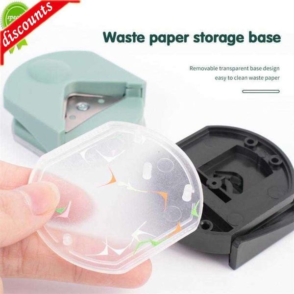 Aggiornamento 2PCS R4 Round Corner Cutter Rounder Mini Corner Trimmer Punch Carta fai da te Taglierina per bordi Carta Photo Planner Carte Forniture per taglio