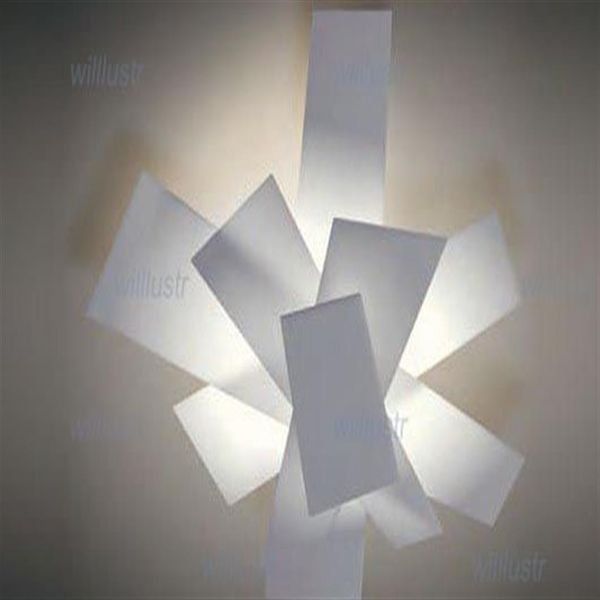 Lâmpada de teto Big Bang Design moderno iluminação cor branca material de metal arandela luz 287n