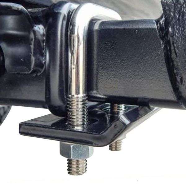 Novo estabilizador de reboque de choque retrator de veículo resistente para 1.25 e 2 Polegada engate montagem u-bolt suporte de balanço clipe de choque clipe de reboque