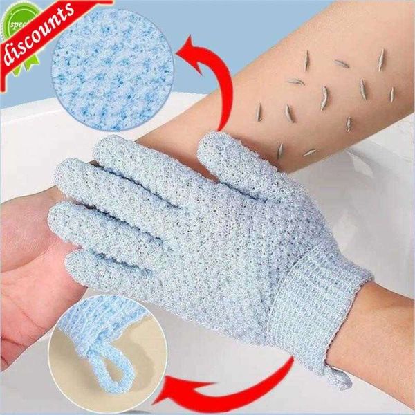 Upgrade 1/2PCS Dusche Bad Peeling Handschuhe Für Peeling Peeling Handschuhe Mitt Dusche Massage Körper Schwamm Waschen körper Haut Feuchtigkeitsspendende SPA