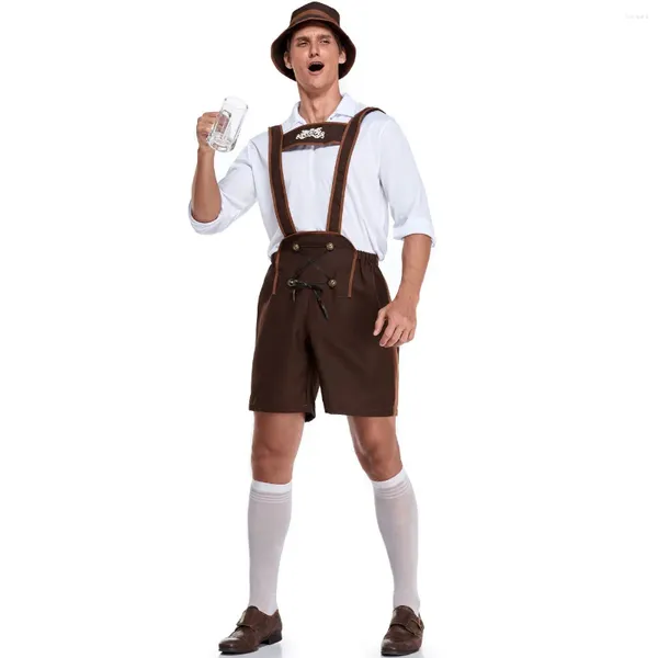 Shorts masculinos Halloween Hansel Munich Beer Festival Roupas da Baviera Calças Calças Mens