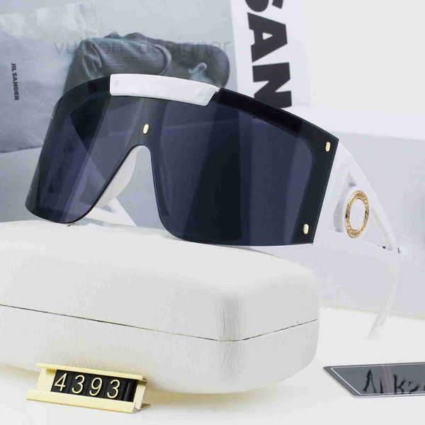 Солнцезащитные очки Дизайнерский бренд класса люкс для женщин и мужчин Унисекс Полурамка с покрытием Маска для линз Популярные волокна для ног Летний классический стиль 20G8