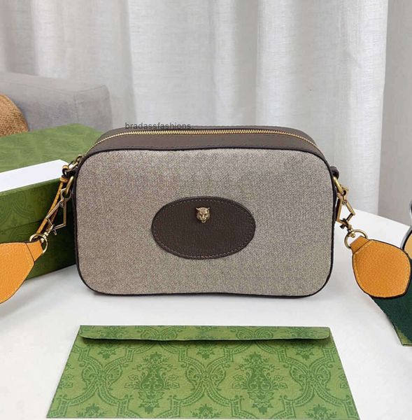 Designer Bag Gucss IsCosmetic Sacos Casos Crossbody Bag Marmont Vintage Messenger Bags Feminino Bolsa Câmera Estilo Bolsa Luxo Bege Lona Bolsas De Couro