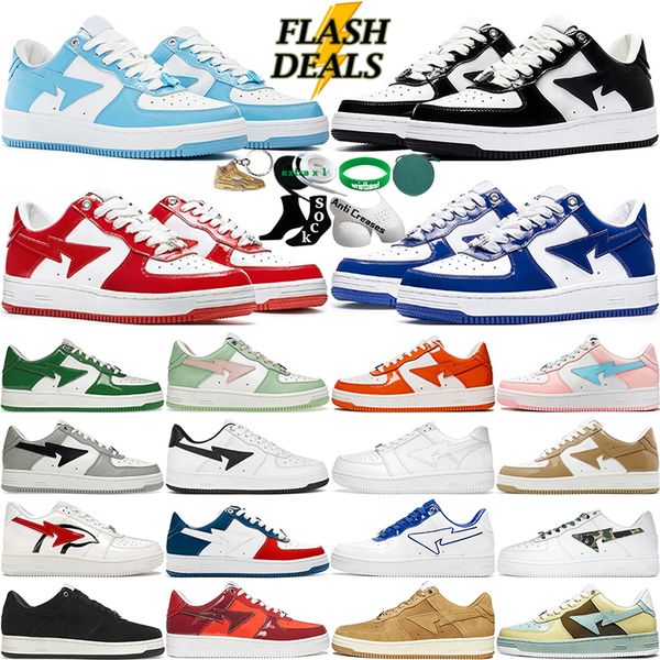 Designer-Freizeitschuhe für Herren und Damen, Sneakers, niedrig, schwarz, dreifach weiß, Saxophon, Königsblau, Orange, Rot, Grün, Rosa, Beige, Wildleder, Hellgrau, Gelb, Herren- und Damen-Outdoor-Modetrainer