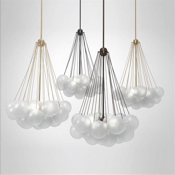 Nordic Moderne Einfache Milchglas Ball Restaurant Anhänger Lichter Designer Kinderzimmer Hängen Lampe Klassische Led-beleuchtung 244k