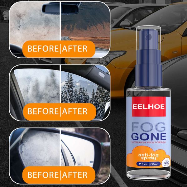 Nuovo 60ml di Vetro Anti Fog Agente Spray Finestra di Automobile Retrovisore Mirro Nano Rivestimento Anti-appannamento Disappannatore Occhiali Lente anti-appannamento Agente