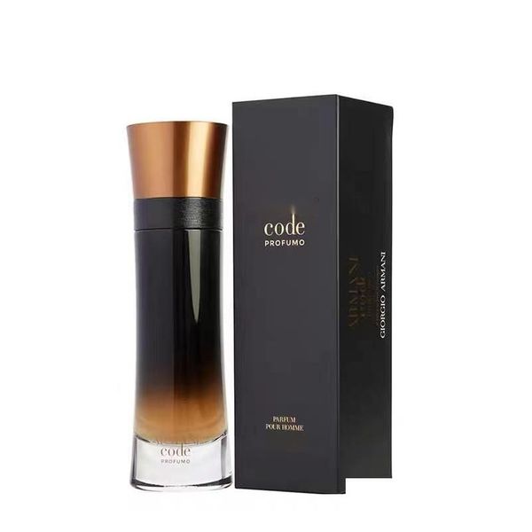 Desodorante anti-transpirante masculino por garrafa de vidro spray código eau de toilette edt 125ml entrega de gota saúde beleza fragrância dhqau