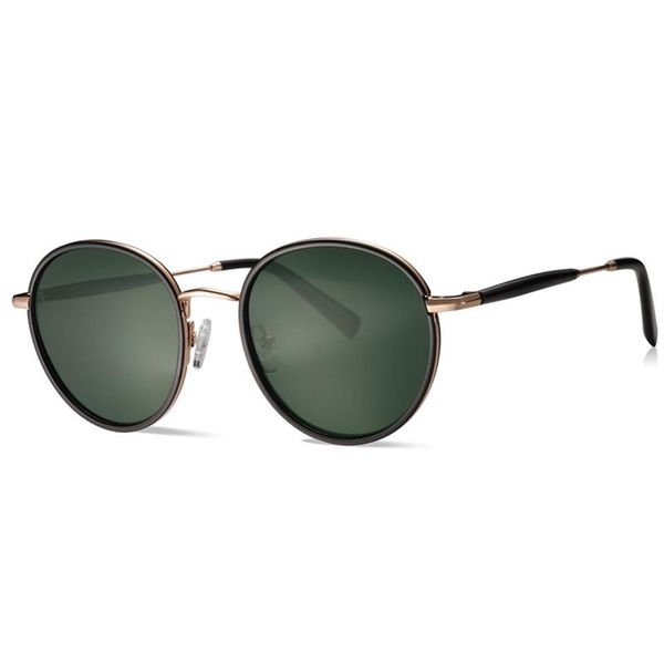 Поляризованные солнцезащитные очки женские солнцезащитные очки carfia 1949 винтажные круглые дизайнерские для мужчин очки с защитой от ультрафиолета из акататой смолы316C