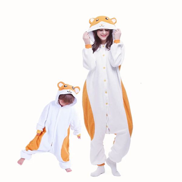 Strampler Kinder Hamster Cartoon Cosplay Onesies Einhorn Pyjamas Kinder Baby Tier Halloween Pyjamas Jungen Mädchen Niedlichen Igel Kigurumi 231208