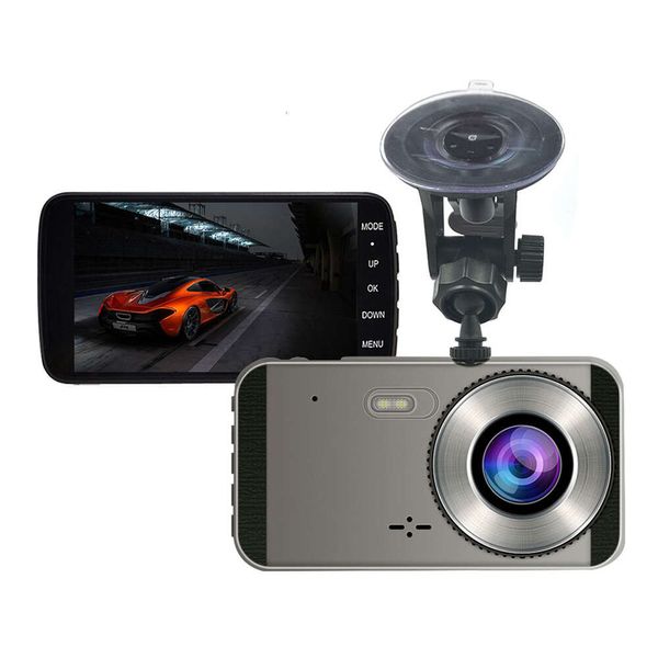 Yeni Full HD 1080p Dash Cam Video Kaydedici Ön ve Arka Araba Kayıt Gece Geniş Açılı Dashcam Video Kayıt Şirketi Araba DVR