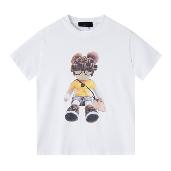 Erkekler Tshirt N Slaytlar Tasarımcı Tshirt Yeni F Aile Çift İplik Pamuklu Erkekler Tişört Moda Oyun Anime T-Shirt Giyim S-2XL Moda Kısa Kollu Elbise 86