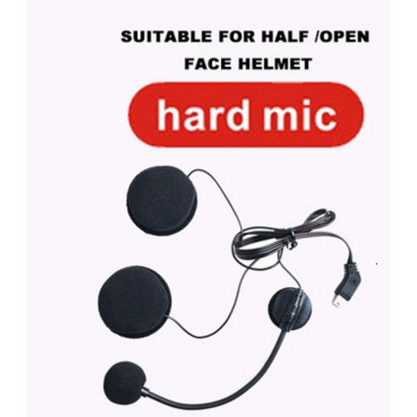 Nuovo microfono rigido/morbido per auto per auricolare bluetooth per casco da motociclista E1 Bluetooth il collegamento