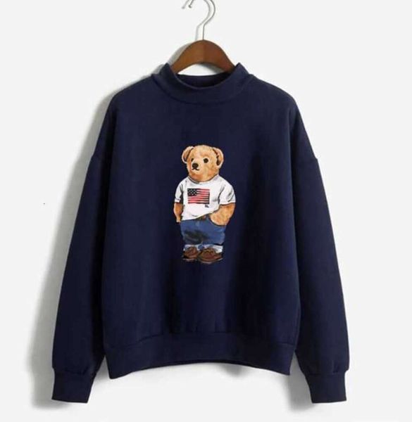 Polos Bear Shirt Homens Mulheres Manga Longa T-shirt Hóquei UE Reino Unido Tamanho Matini Captain 345