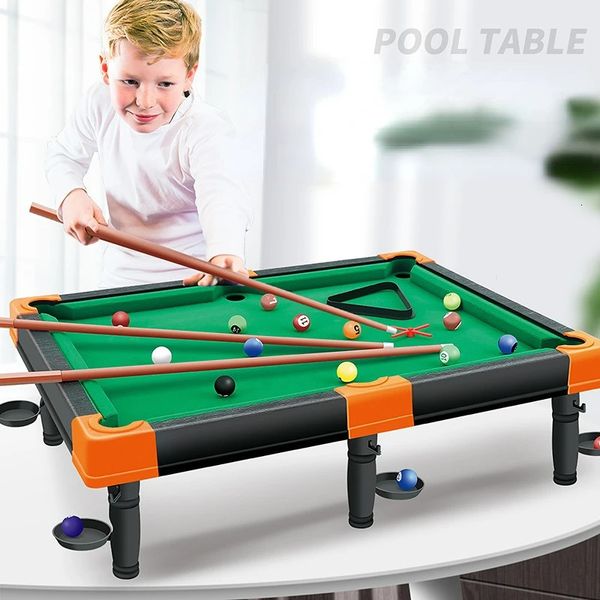 Bilardo tabloları çocuk masa üstü oyuncaklar futbol parentchild çift bilardo oyunları spor mesas de havuz Billard 231208