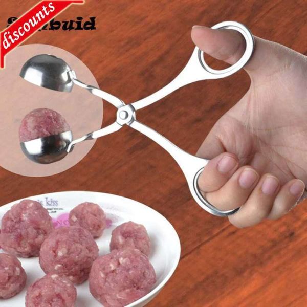 Aggiorna il nuovo creatore di polpette in acciaio inossidabile Clip di palla di pesce Palla di riso Creazione di stampi Strumento di forma Accessori da cucina Gadget cucina cocina