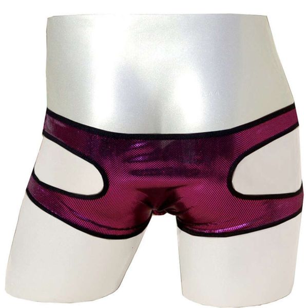 Sospensori da uomo sexy con taglio tridimensionale sexy con biancheria intima gay da boxer con mutandine a sacchetto grande