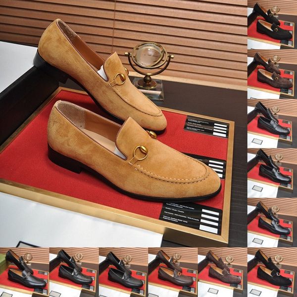 102MODEL Classic Men's Designer Dress Shoes Couro Genuíno Lace-Up Plain Point Toe Business Office Suit Sapato Formal para Homens de Luxo Festa de Casamento Oxfords
