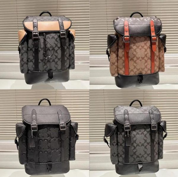 Designer Prägung Männer Rucksack Rucksack Büchertasche Frauen Berühmte Marke Brief Rucksäcke Rucksäcke Schultaschen Mode Rucksack Schulranzen Umhängetasche Handtasche