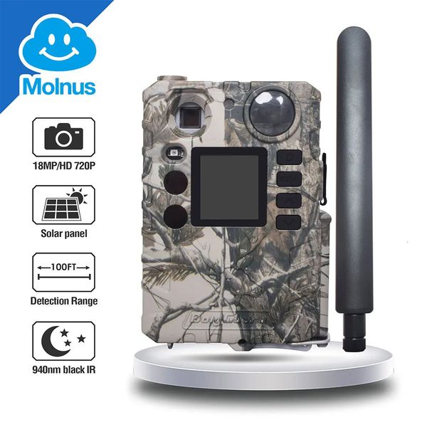 Câmeras de caça BolyGuard BG310M 18MP 720pHD Trail Camera 07s 100ft Po Traps Night Vision Wild Thermal Imager Camara Caza 231208