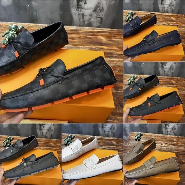 Hockenheim Mokassin Loafers Major Driver Estate Loafers Schuhe Designer Herren Arizona geprägte Mode Top Qualität Leder Freizeitschuh