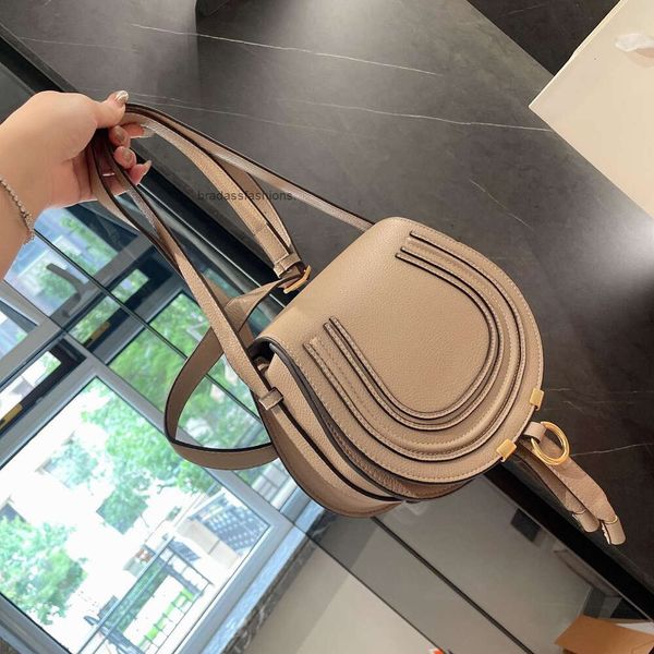 Designer-Tasche, Kosmetiktaschen, Hüllen, Luxusmarke, Messenger-Taschen, Großhandel, Designer-Frauen, hochwertiges echtes Rindsleder, Cloe Mini Marcie Schultertasche