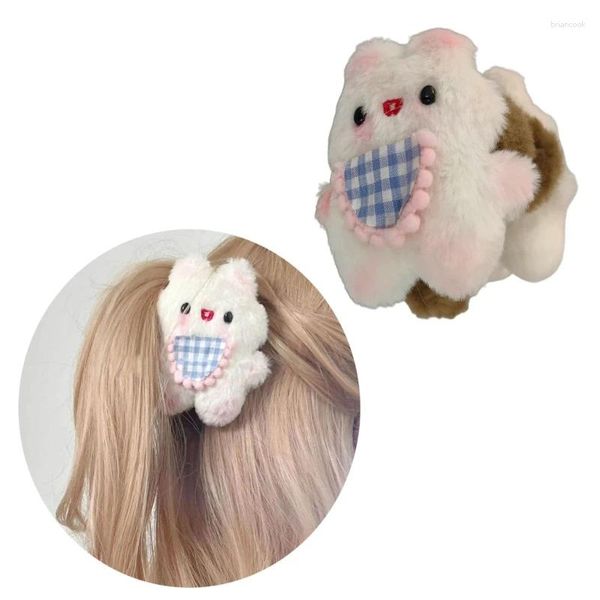 Fermagli per capelli Artiglio in peluche Clip per animali dei cartoni animati SharkClip per accessori da donna Copricapo a forcina