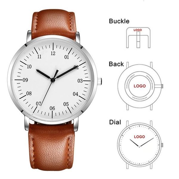 BAOSAILI CL022 Модные кварцевые наручные часы в подарок на заказ. Напечатайте свой собственный дизайн. Часы OEM с изображением. Персонализированные2427.