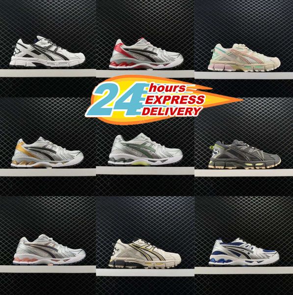 Asic 6 Gel 1090 kahana 8 Bianco Puro Argento Blu Oro Nero Verde Grigio Hyper Speed Marathon Mesh Giallo Rosso Street Gym uomo donna Sneakers 1023ess