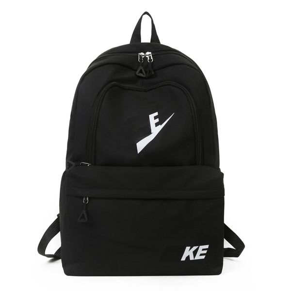 Lüks çanta boş zaman sporu sırt çantası elemental temel büyük logo sırt çantası fermuar açık ve yakın okul çantası sırt çantası çift sırt çantası 002
