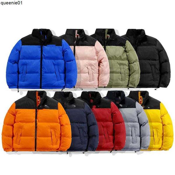 Jaquetas masculinas Mens Designer Down North Winter Algodão Mulheres Jaquetas Parka Face Outdoor Windbreakers Casal Grosso Casacos Quentes Tops Cor