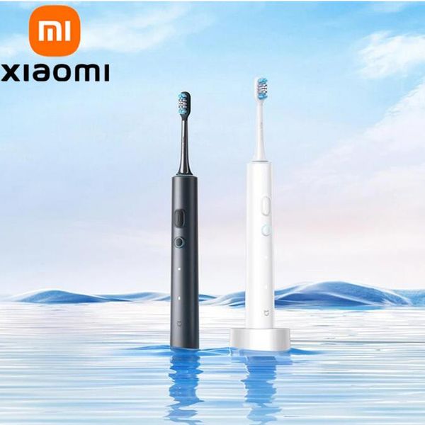 Xiaomi Mijia T501 Sonik Elektrik Diş Fırçası USB Şarj Edilebilir Diş Beyazlatma Ultrasonik Diş Fırçaları IPX7 Su Geçirmez Diş Fırçası