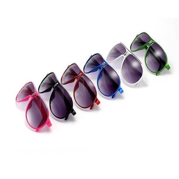 Детские солнцезащитные очки для маленьких мальчиков и девочек, модные брендовые дизайнерские солнцезащитные очки, детские солнцезащитные очки, пляжные игрушки, солнцезащитные очки UV400, 10 шт., лот 304p