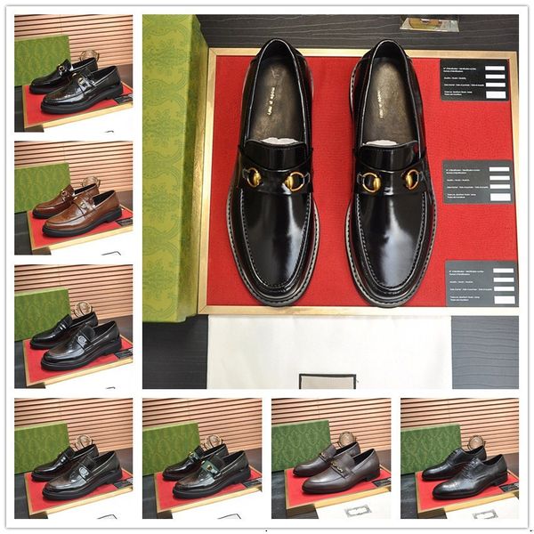 16 modello 2024 colore personalizzato nuovo derby uomo scarpe in vera pelle oxford designer vestito da partito per uomo elegante stampa di lusso zapatos de hombre