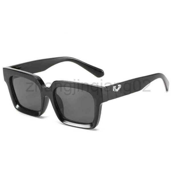 Ontwerper Off Sunglass Cyclus Luxe Mode Vrouw Heren Geavanceerde Tan Klein Vierkant Gepersonaliseerde Hip Hop Vintage Baseball Sport Whi320S