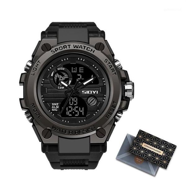 Orologi sportivi militari stile uomo 50M orologio da polso digitale impermeabile uomo al quarzo per uomo orologio maschile Relogio Masculino orologi da polso282G