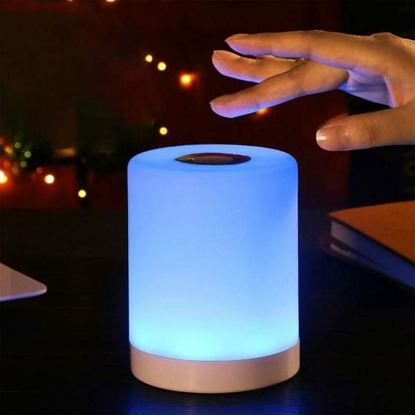 USB akıllı başucu lambası LED masa lambası arkadaşlık yaratıcı yatak masası ışık bebek yatak odası başucu lambası gece ışığı Hediye Hediye235g