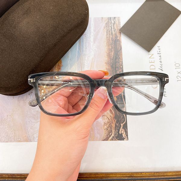 occhiali da vista tf occhiali da sole donna Occhiali classici di marca lusso sobrio buon materiale Montatura da vista in acetato Lenti da vista personalizzabili