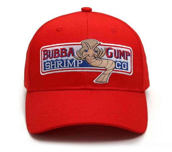 Mode dign 1994 Bubba GMP garnelen männer039s Baseball Hut Frauen039s sport sommer bestickt lässig Forrt Gump hut4030211