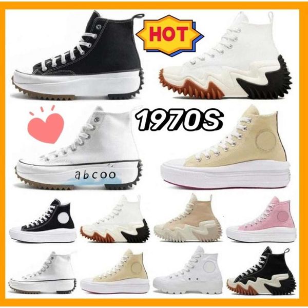 Scarpe firmate Converse anni '70 tela piattaforma casual Sneakers uomo donna Classic Big Eyes Piattaforma a forma di cuore rossa Nome congiunto Star Chuck Chucks Eur 35-44