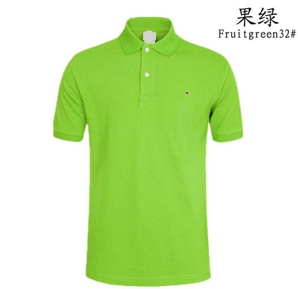 2024 jacaré de alta qualidade camisa polo masculina verão designer manga curta camiseta moda high-end jacaré polo camisa crocodilo polo 947