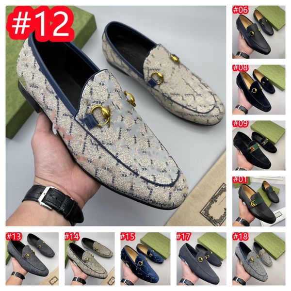 Top Designer Designer Uomo Scarpe formali Stampa leopardata Crine di cavallo Scarpa elegante Pelle a punta Mocassino con nappa Moda Scarpe da festa di nozze plus size 38-46