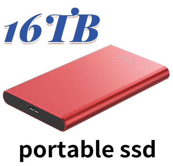 2 ТБ 16 ТБ SSD внешний жесткий диск для ноутбука и компьютера HD внешний портативный SSD жесткий диск высокоскоростной SSD внешний1708639