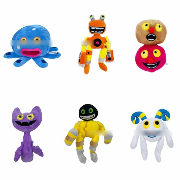 Wubbox Plush My Singsing Monster Плюшевые игрушки Мягкие игрушки Рождественский подарок