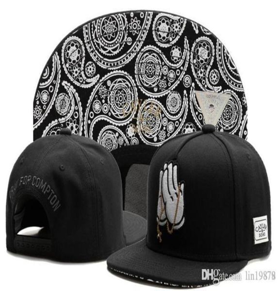 Sons Pray for Compton prega Anacardi fiore Berretti da baseball banda gorras ossa mens sport lettera moda all'aperto sole Snapback6893191