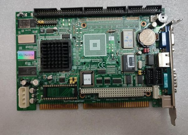 PCA-6741 IPC ISA Board Endüstriyel Anakart Yarım Boyut CPU Kart PICMG1.0 PC/104 PCA-6741F CNC EDM için Rev.A2