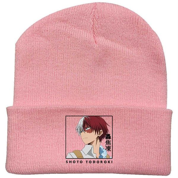 Cartoon Cute Beanie Women Winter Warm Bonnet Caps Unisex Pieghevole lavorato a maglia Hip Hop Outdoor Uomo Skullies Cappello Z0303183x