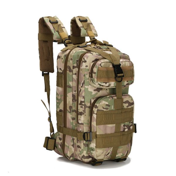 Zaino Zaino tattico militare da uomo di grande capacità Zaino tattico militare 3P Softback Borsa impermeabile esterna Trekking Borse da caccia da campeggio 231017